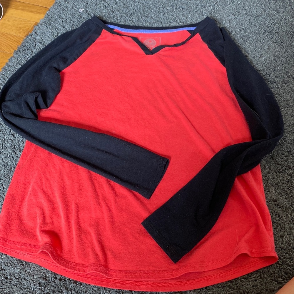 Vintage black and hot pink long sleeve